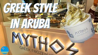 WHAT TO EAT IN ARUBA (FOR DESSERT!): Our 2025 Sweet Adventure *MYTHOS GREEK FROZEN YOGURT*