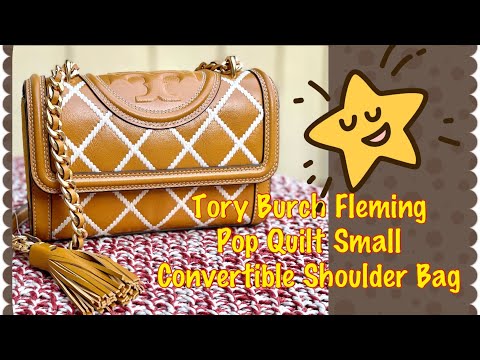 Fleming Pop Quilt Small Convertible Shoulder Bag Unboxing 