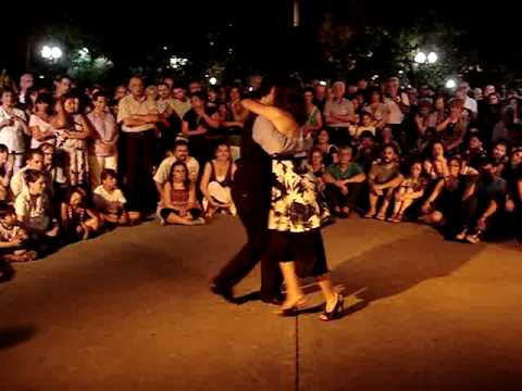 Clase-Milonga con traspie-Gabriela Elias y Eduardo Perez-gobierno de la ciudad