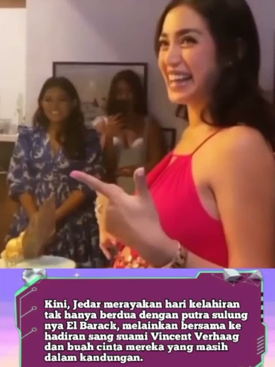Viral !! Jessica pamer perut hamil,pakai baju terbuka saat ultah 34