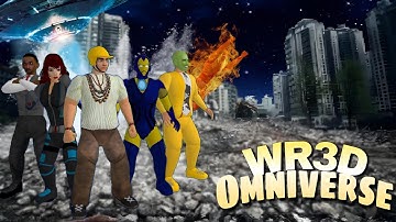 Wr3d 2k23 Omniverse|ft. PK, @Josh2funny & many superhero|Wr3d New Mod Download Link in Description