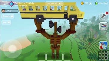 Block Craft 3D: Building Simulator Games For Free Gameplay#1454 (iOS & Android) | Siren Head Attack