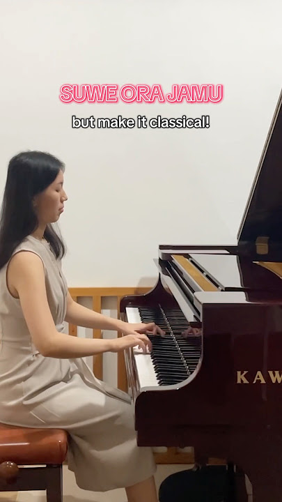 Suwe Ora Jamu.. but make it classical! 🎹 Indonesian folk song with a waltz twist #piano #indonesia