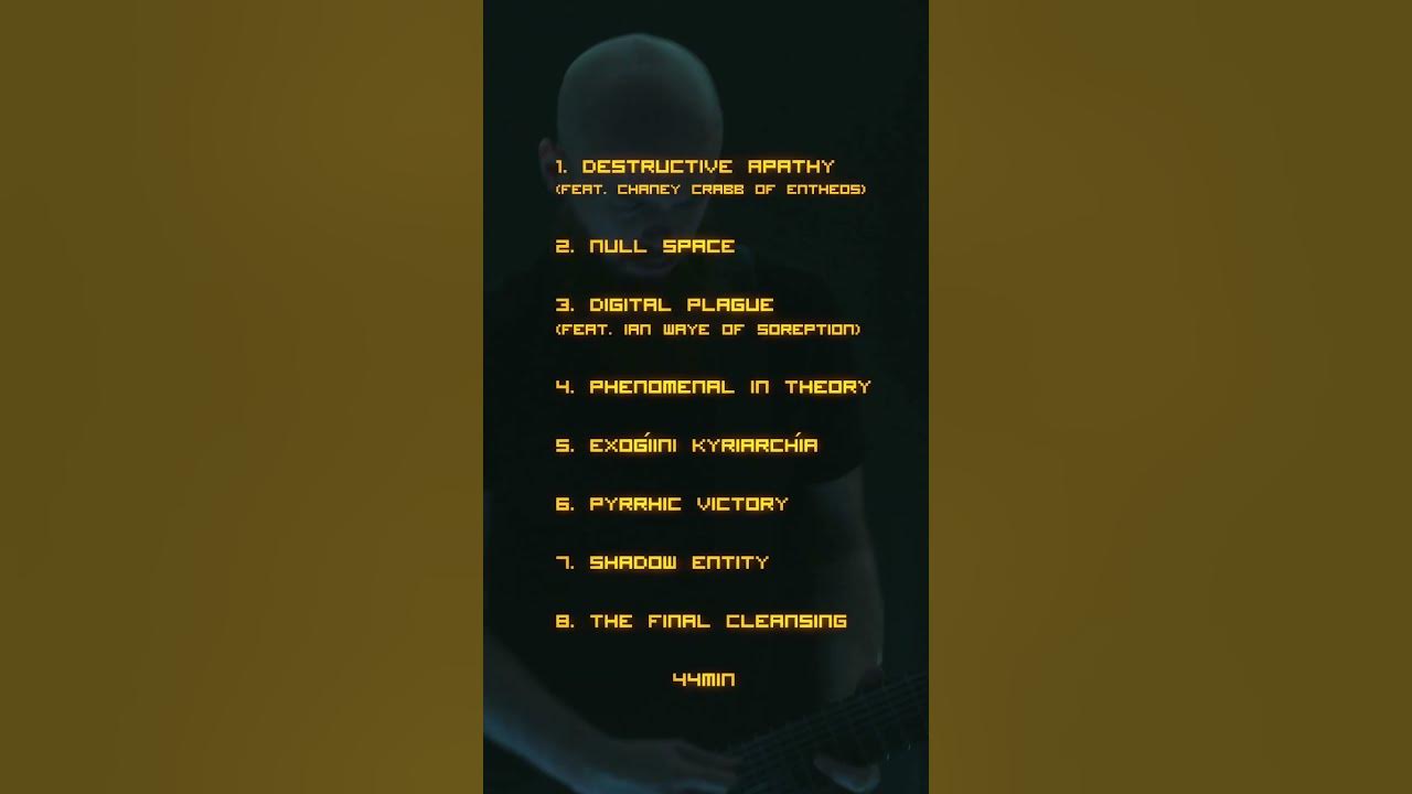 KALLIAS | Digital Plague Track Listing Reveal!