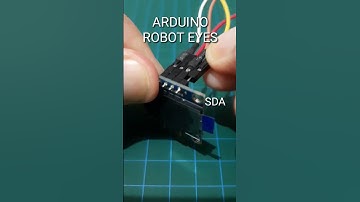 DIY Robot Eyes with Arduino | Simple Project @herukentofficial | - #Shorts #shorts #viral