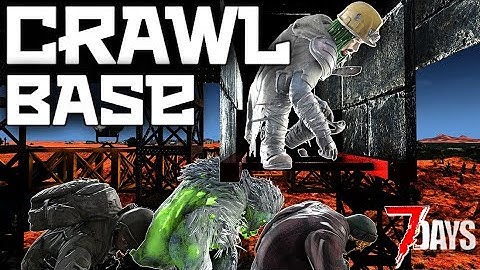 The Easiest Zombie Crawl Melee Horde Base in 7 Days to Die 2.1