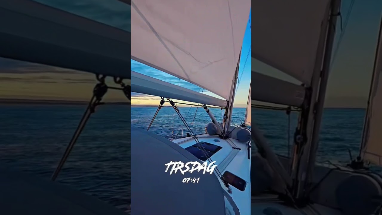 Jærens rev en september morgen i østlig svak vind -  Southbound ⛵️