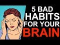 5 Bad Habits That Damage Your Brain(Aud.Tewfiq Siliman Herini - Erbil-Kurdistan)) tewfiqsiliman@yahoo.com 009647504485973