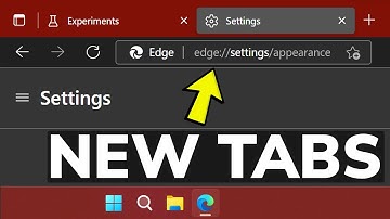 How to Enable New Tabs and Mica Effect in Edge Browser (Windows 11)