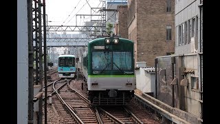 京阪びわ湖浜大津駅の電車発着集 2019