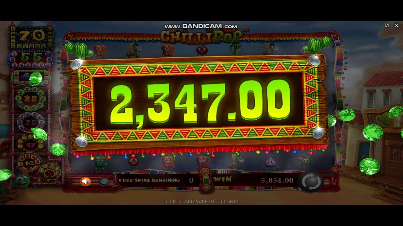 $2450 Dollar Bonus Buy Playing on Chilli Pop Online Casino Gaming Slot ( Win $5854 Dollar )
