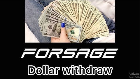 Forsage Dollar Withdrawal step by step easy method | Withdraw Money | Forsage payment withdraw
