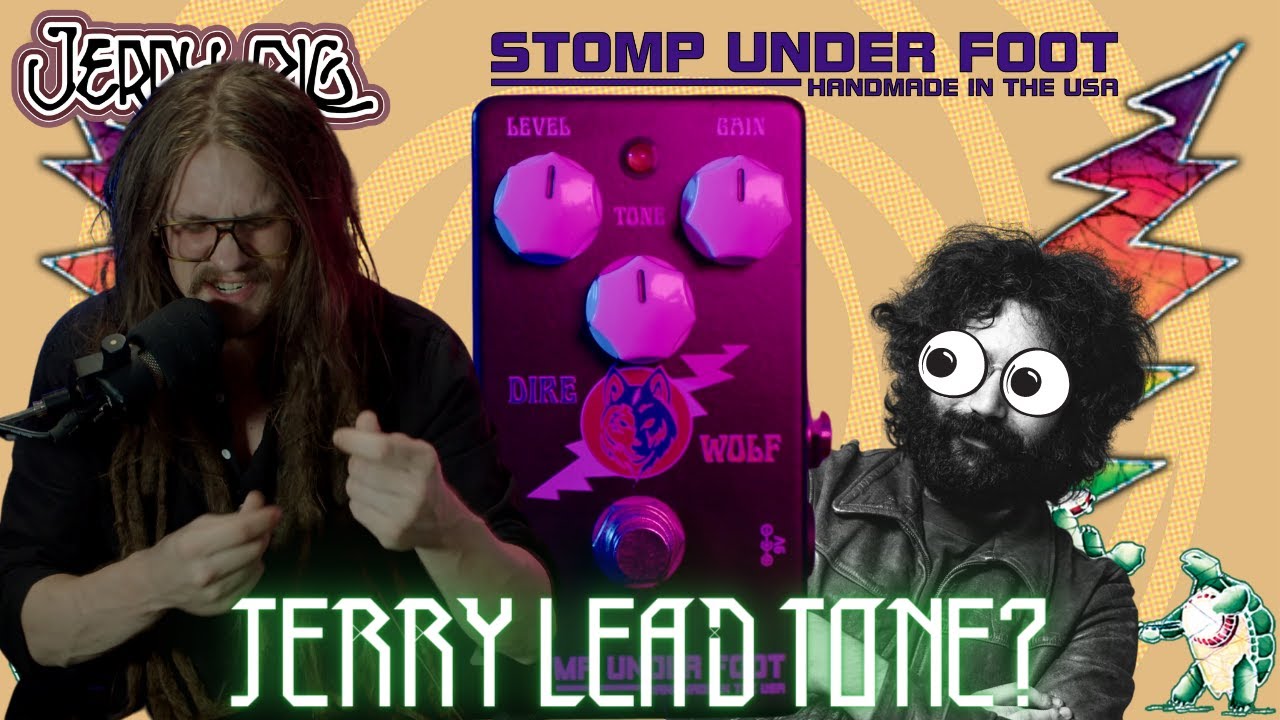 Dire Wolf Pedal by Stomp Under Foot Demo Jerry Rig YouTube