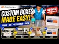 Custom Box Production in Dongguan | Printing & Cutting Process (No MOQ)