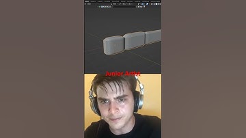 Jr vs Sr Artist: Bevel Error #blendertutorial #blender #blendercommunity #blender3d #b3d #bevel
