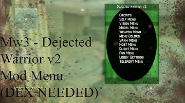 [Mw3/1.24] Dejected Warrior v2 Menu