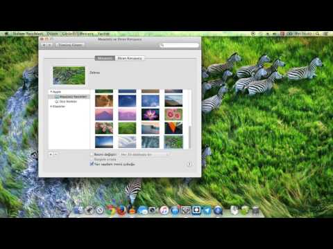 Mac'de Masaüstü Duvar Kağıdını Değiştirmek