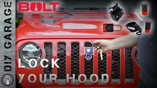 Bolt Jeep Hood Lock & Receiver Lock