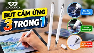 Bút cảm ứng 3 trong 1 có gì hay? thử ngay trên điện thoại