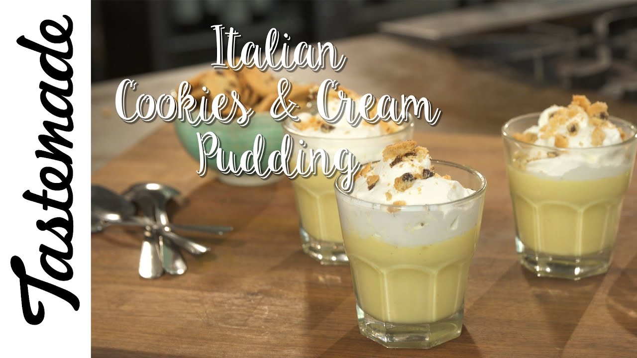 Cookies & Cream Italian Pudding l Frankie Celenza
