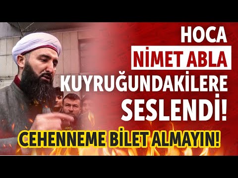 Hoca Nimet Abla Kuyruğundakilere Seslendi! - HAYFED