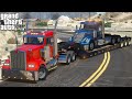 GTA 5 Real Life Mod #248 Buying A New International LoneStar Semi Truck & Towing It To Our Shop