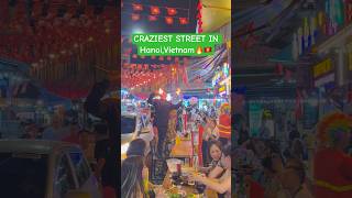 Hanoi Beer Street Vibes 🍻 | The Wildest Night in Vietnam! #shorts #hanoi #travel #song #india