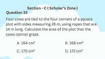 Question 33_ Section C_Silver Zone iOM 17th International Olympiad Mathematics 2024-2025_Class 6