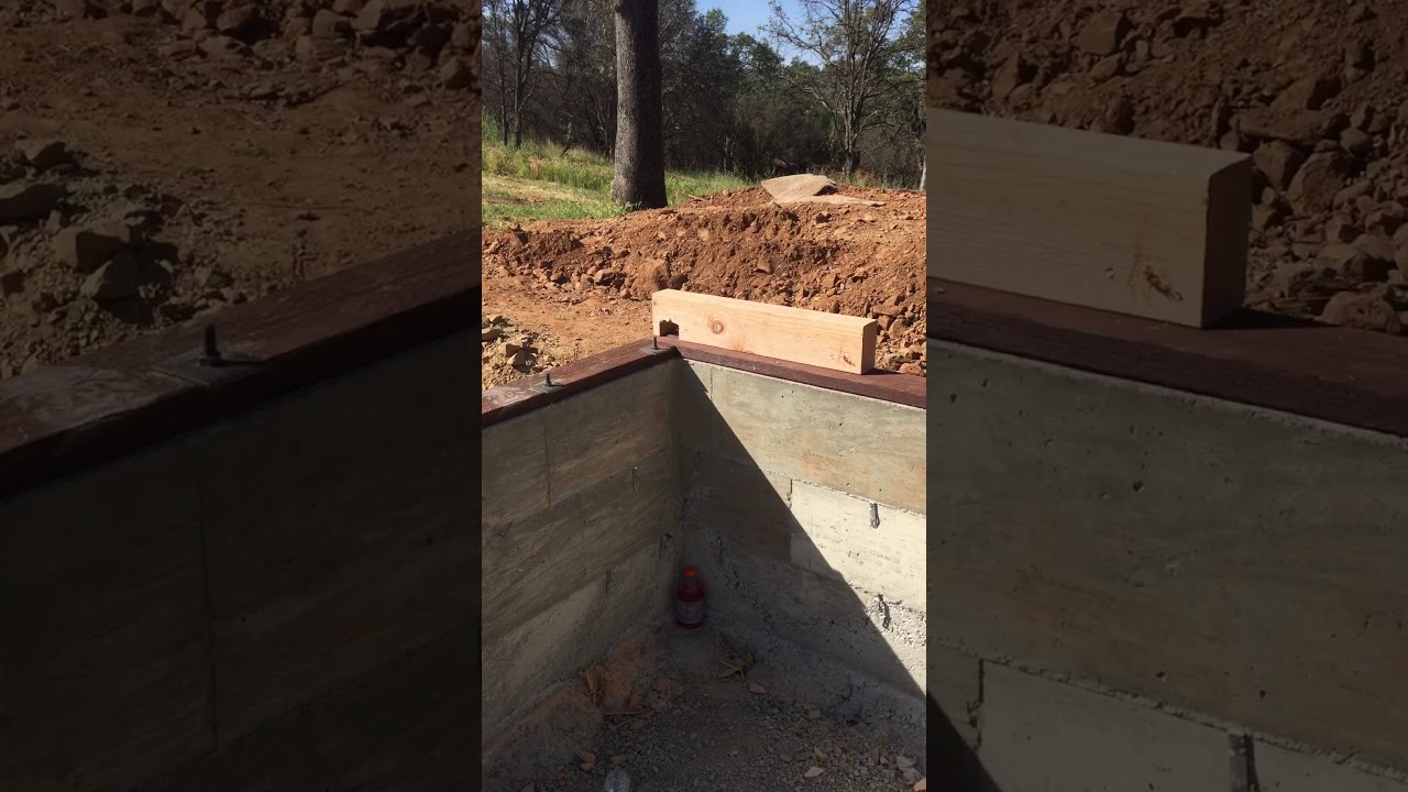 Mobile Home Concrete Foundation Blocking YouTube