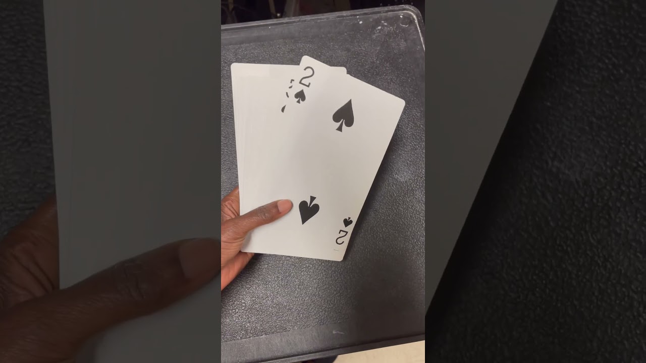 Extra large playing cards! 🃏