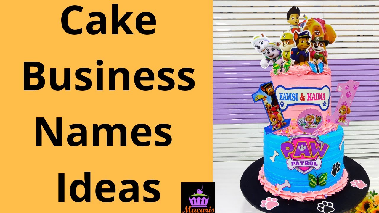 Cake Business Names Ideas You