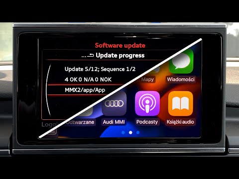 Audi MMI 4G CarPlay activation with MIB2 K3663 AIO update