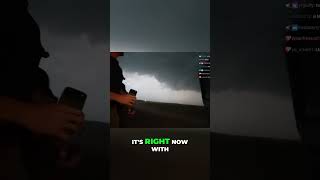 Witnessing Rare Tornado Twins & Escaping Disaster! #shorts