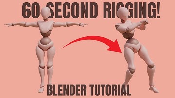 How to Rig a Character in 60 Seconds – Blender Quick Tutorial