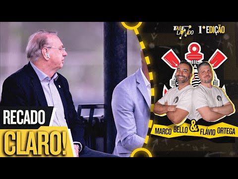 PRESIDENTE DO CORINTHIANS MUDA POSTURA MANDA RECADO A RIVAIS E PEDE VOTO DE CONFIANÇA