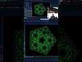 Pentagonal recursion #programming #neovim #rust #fractals