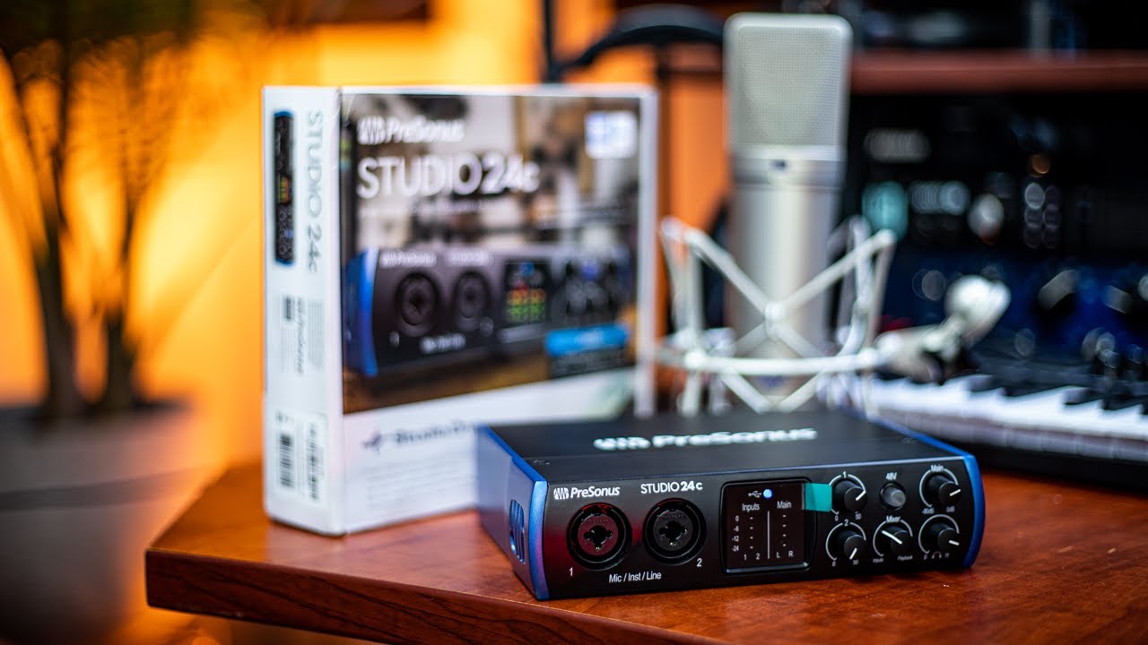 PreSonus Studio 24c USB-C Audio Interface