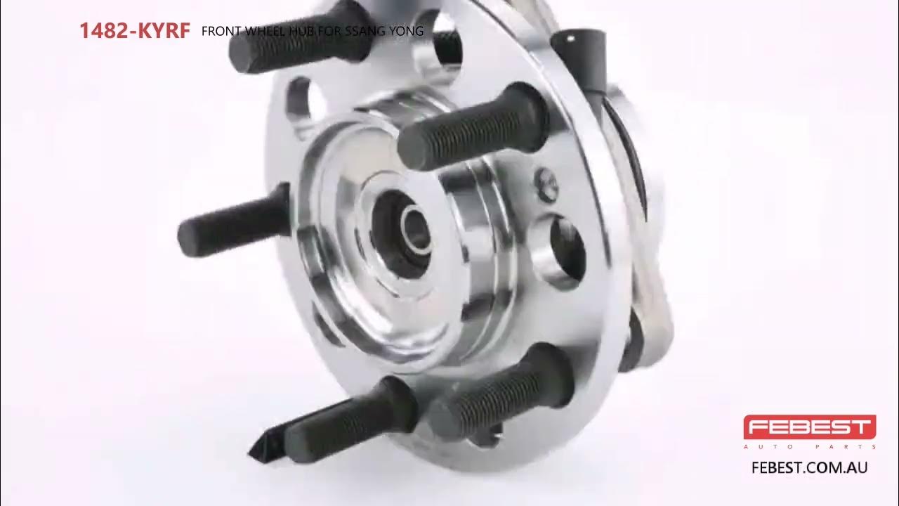 1482-KYRF FRONT WHEEL HUB FOR SSANG YONG - YouTube