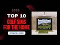 The Best Golf Simulators for Home (Reviews & Guide)