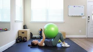 Stability Ball Roll Up