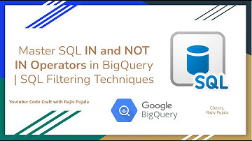 18. Master SQL IN and NOT IN Operators in BigQuery | SQL Filtering Techniques