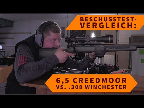 Vergleich: 6,5 Creedmoor gegen .308 Win. – Beschusstest auf die Drückjagddistanz von 50 Metern