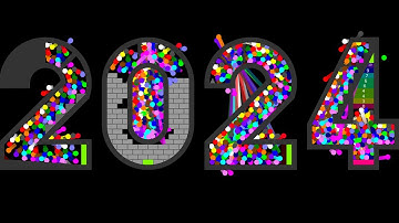 The Factory 2024 - 16 Legs Eliminations Marble Race in Algodoo