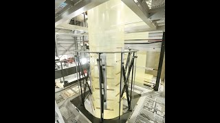 ABA 3 layer co-extrusion film line in Rosupack