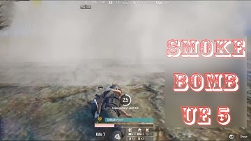 27. Smoke Bomb & Chock effect | Hitman | Unreal 5.2 C++