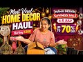 Most viral home decor haul | Starting ₹200 😍| Upto 70% off 🎀 | Maha India Saving sale 🌼 #meesho
