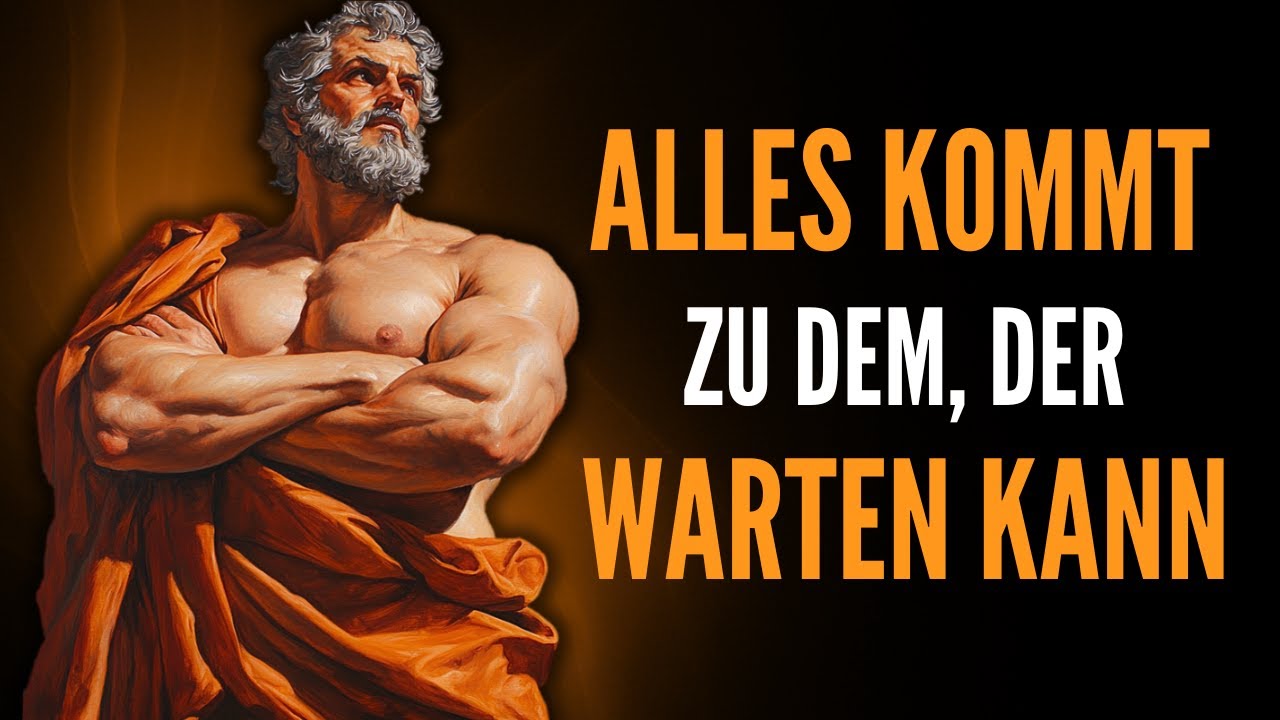 Entspann dich, und du wirst alles manifestieren, was du dir wünschst. Stoizismus