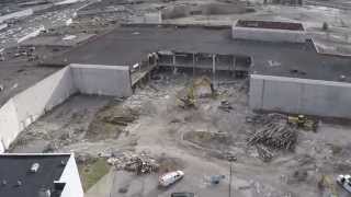 Randall Park Mall Demolition | Aerial Footage | Cleveland, Ohio
