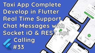 #33 Flutter Real-Time Chat: Building User List & Messages with Socket.io and REST API | Taxi App