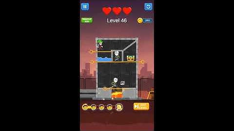 pull pin master level 46 gameplay walkthrought solution ||Bugti Gamer||